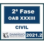 2ª Fase OAB XXXIII (33º) Exame - Direito Civil (DAMÁSIO 2021.2)